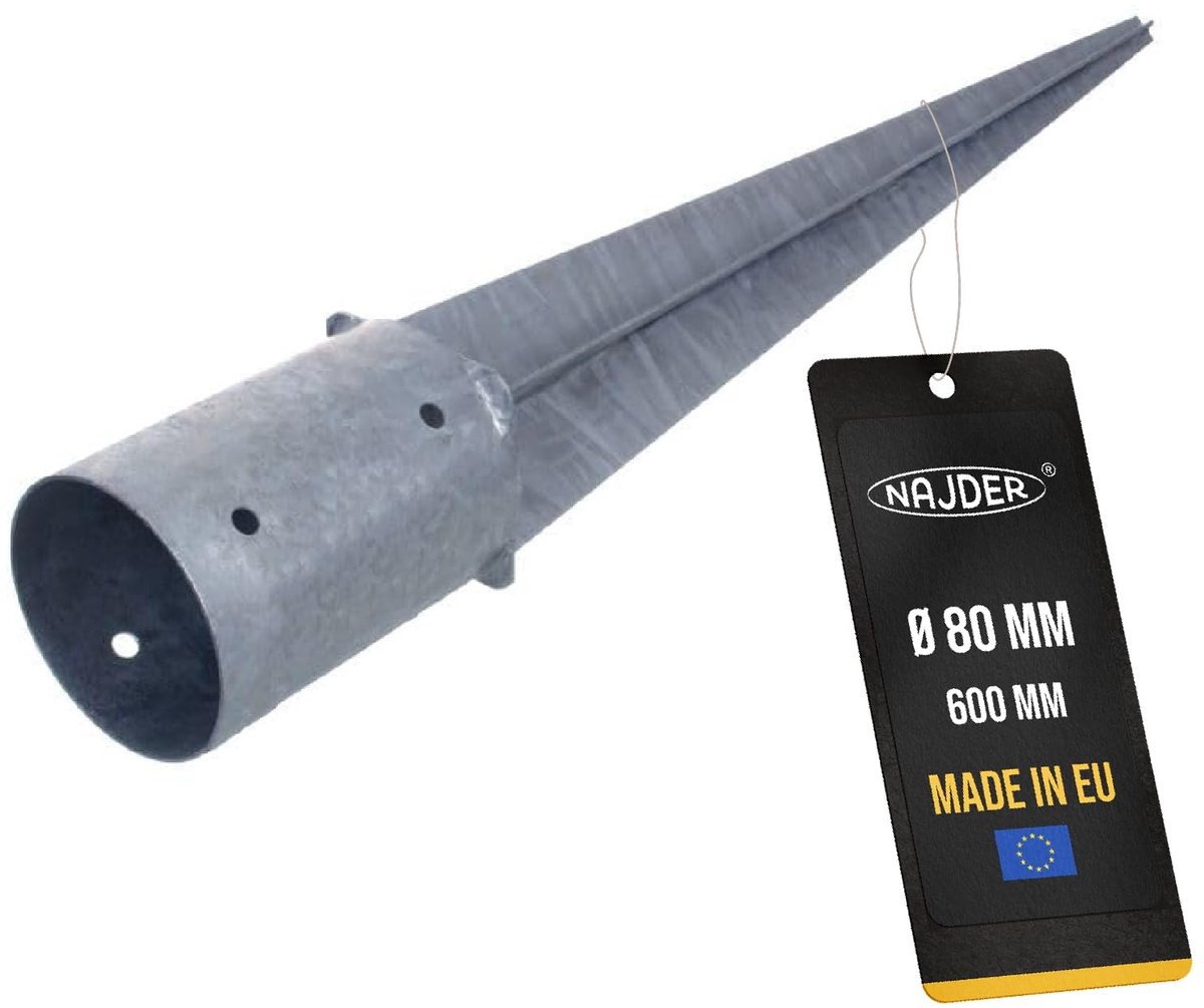 Elzusha - Impact Bottom Sleeve Ø 80 mm - Hot Dipped Galvanized