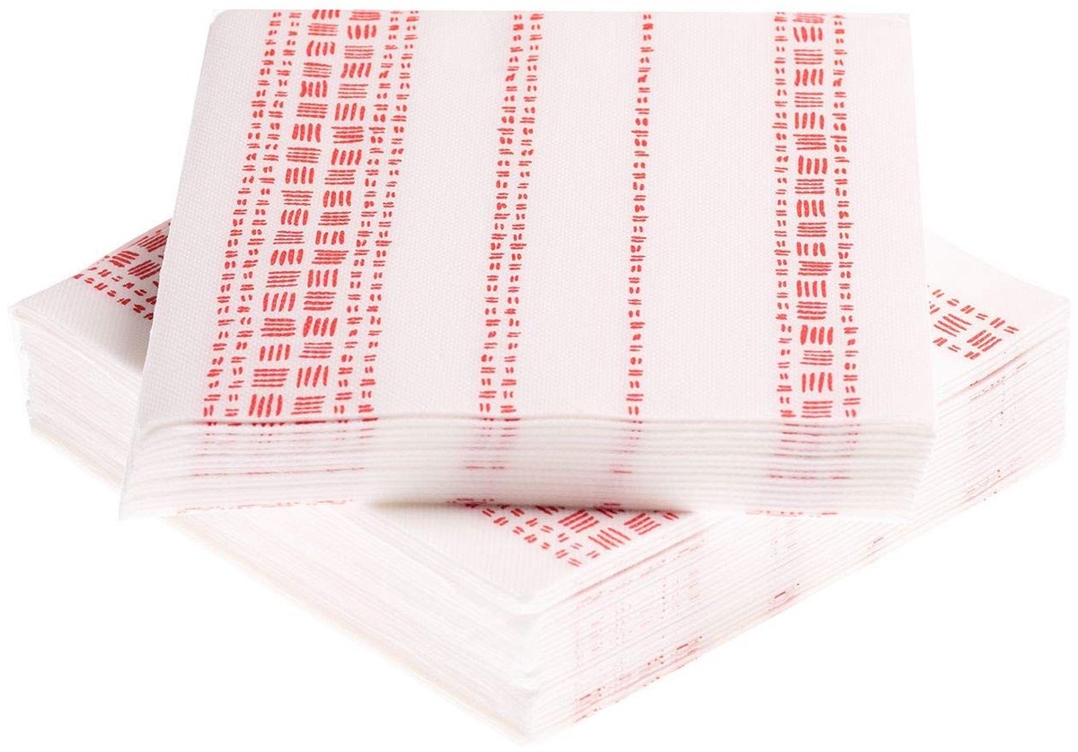 Elzusha - Servetten 2-laags 40 Stuks - Diverse Kleuren