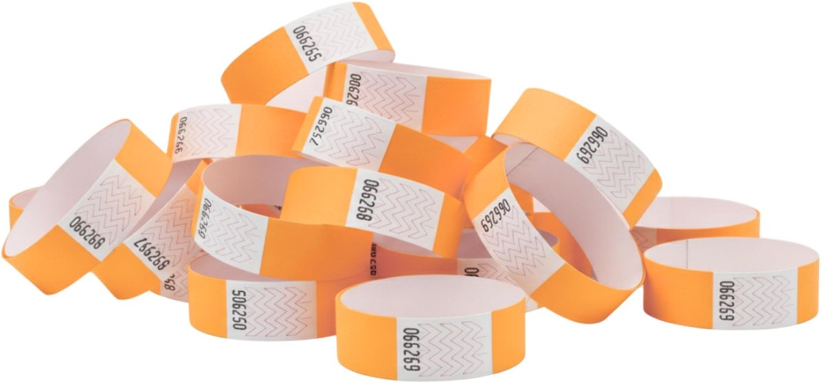 Elzusha - Pak van 1000 Waterbestendige Identificatie Armbandjes