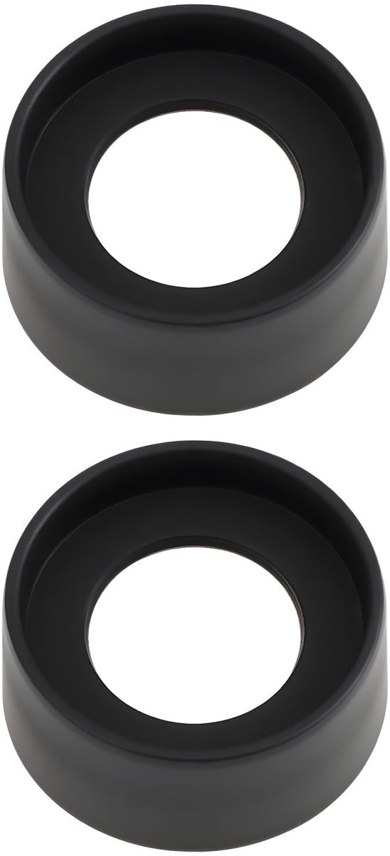 Elzusha - 2 Stuks Rubber Oogschelp voor Microscoop