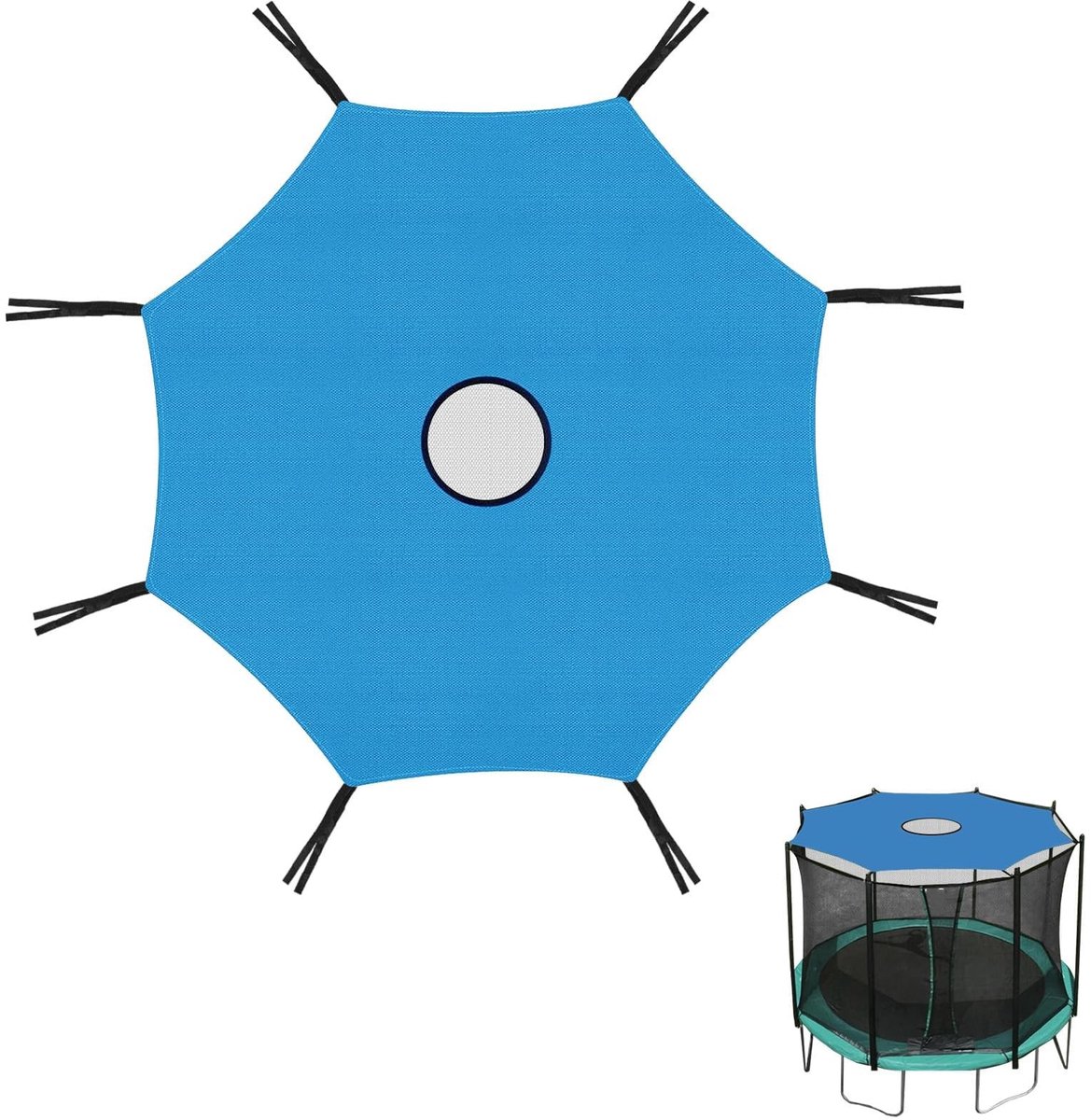Elzusha - Trampoline Beschermhoes van Oxford Stof met UV-Bescherming