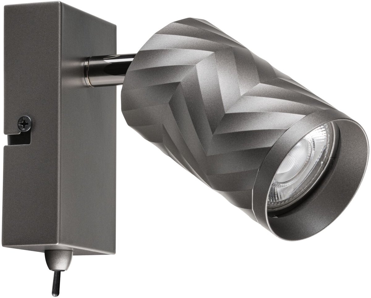 Spotlight Loreva GU10 max. 10W Titaanium Metaal