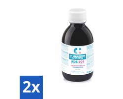 Curasept Mondspoeling 0,05% CHX 200 ml - Voordeelverpakking - 2 stuks