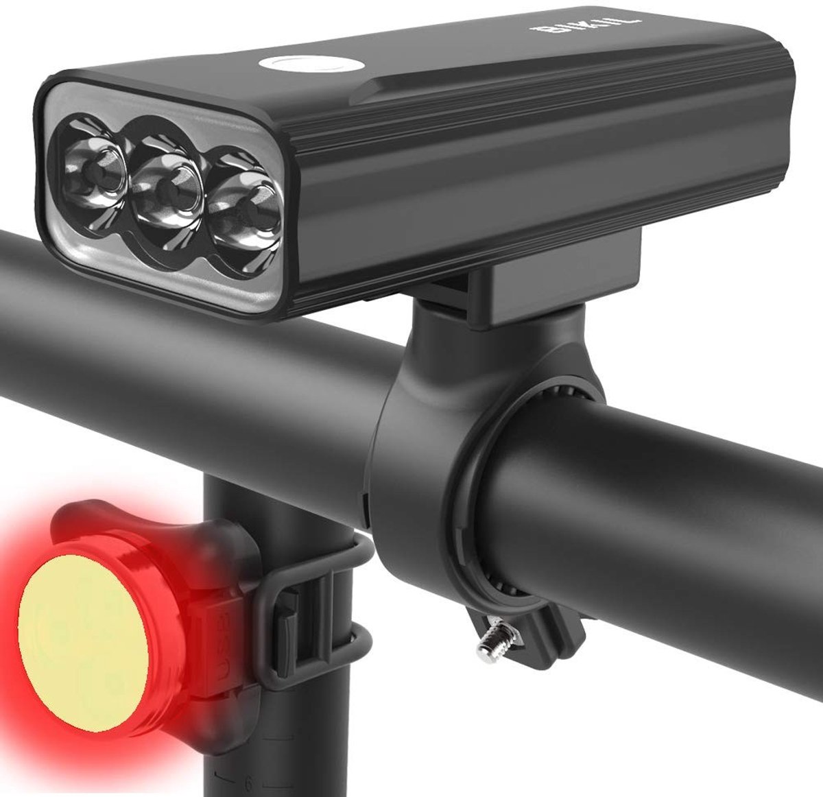 Solidchoice - Fietsverlichting Set met Ultra Helder LED Hoofdlamp