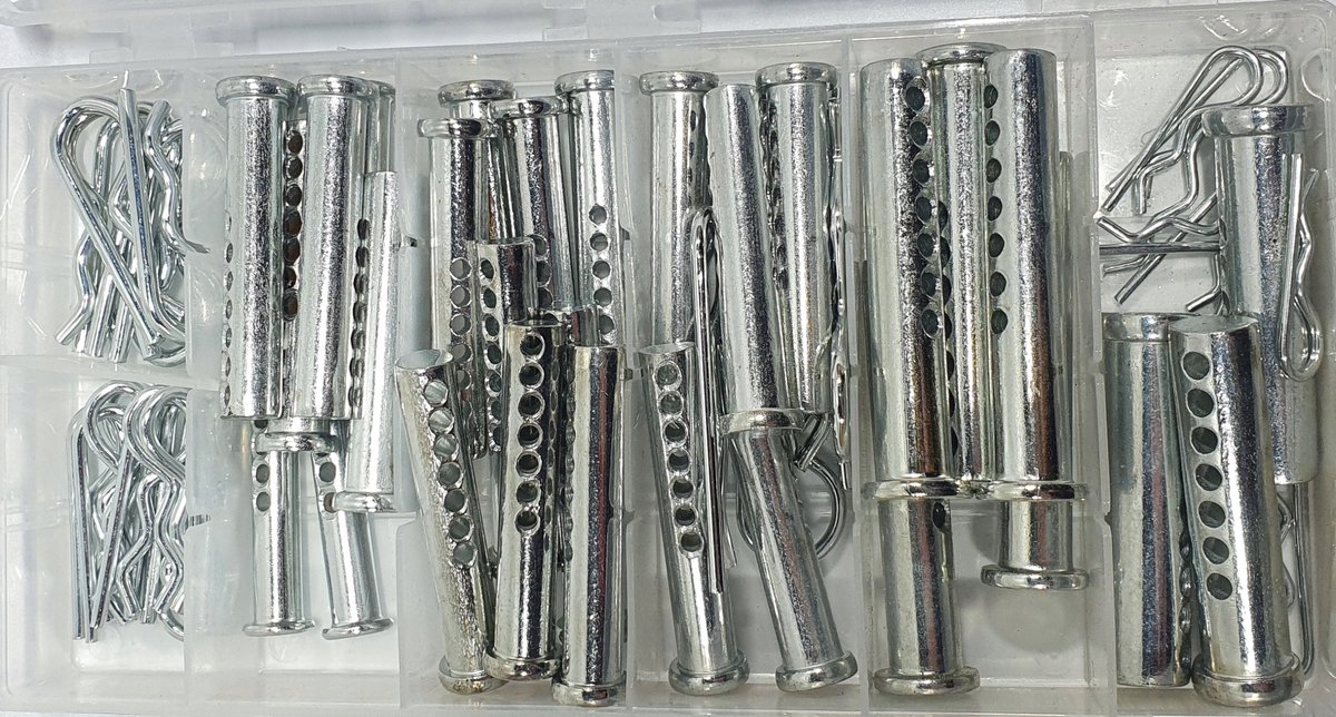 Setveerringen met pennen 71 stuks RICHMANN C0424
