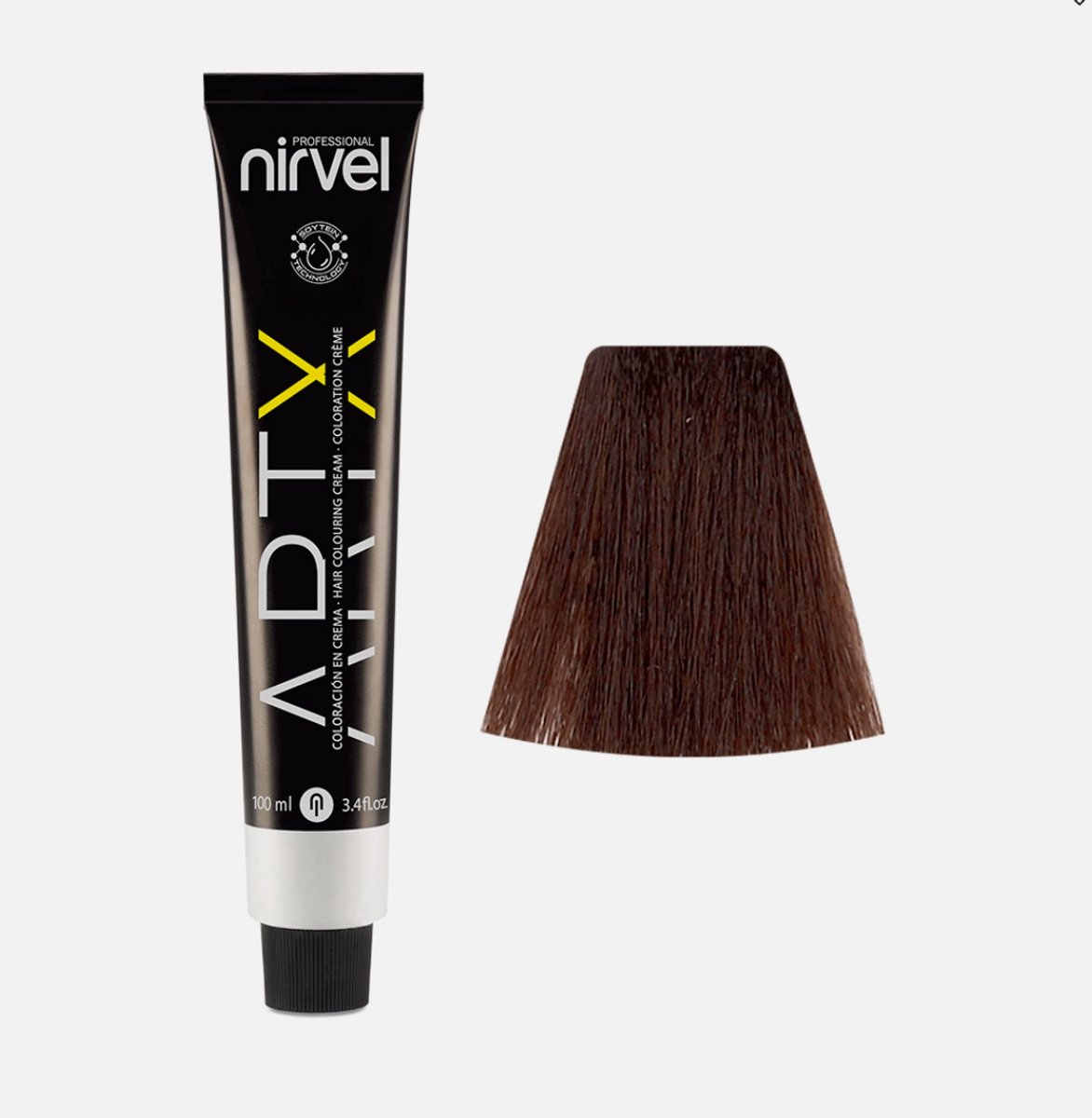 Nirvel ARTX Kleurcrème Natural Medium Chestnut 4 - 100 ml