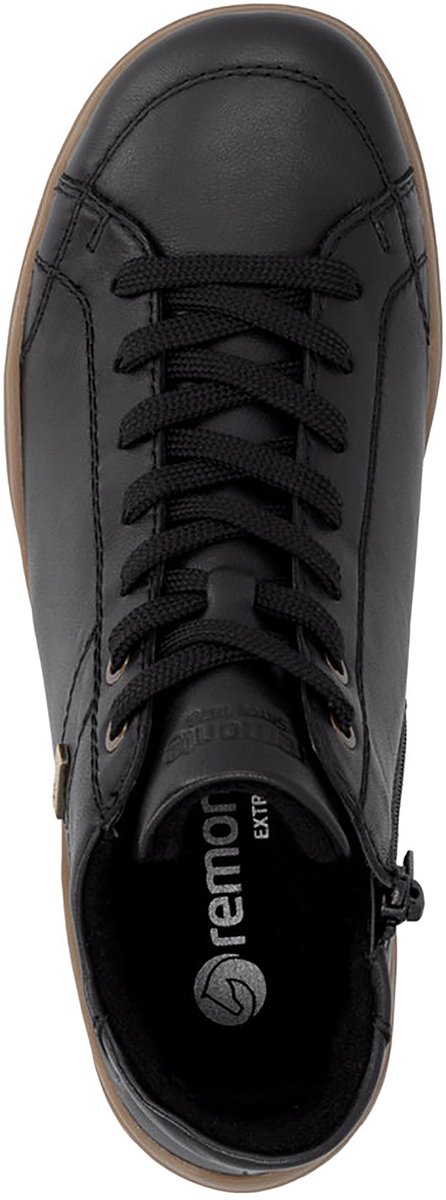 Baskets en cuir Montant