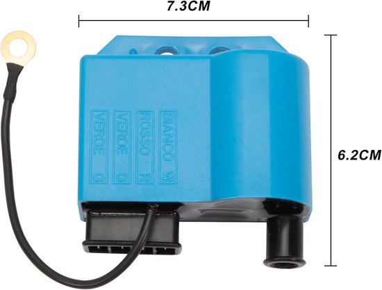 Elektronische Ontstekingsspoel CDI voor Vespa APE 50 PX 80 125 150 200 - Vervangingsonderdeel voor Motorfiets, Betrouwbare Ontsteking en Hoge Prestaties — afbeelding 2