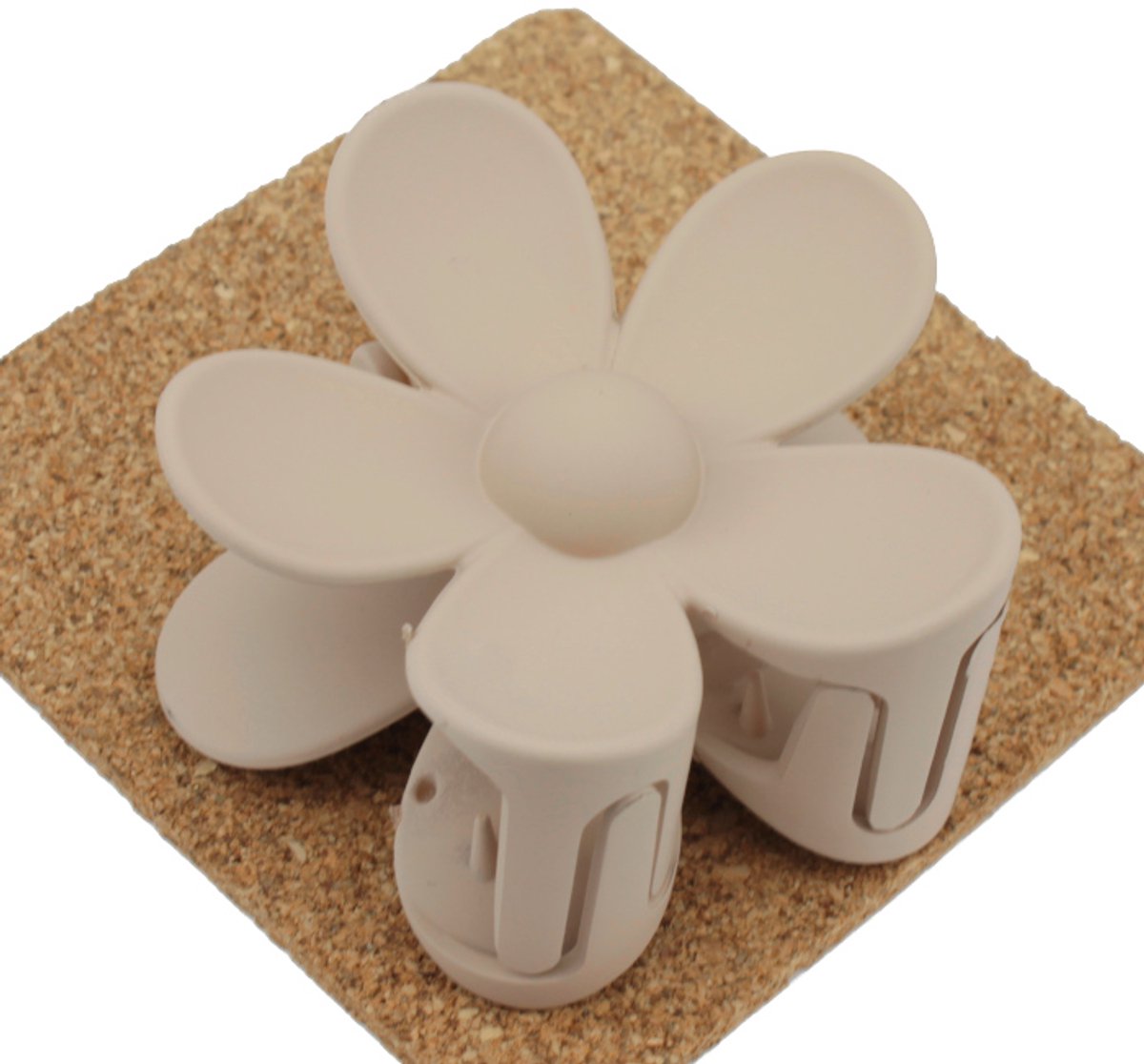 Grote Matte Haarclip Bloemen Fango Stijlvol Accessoire