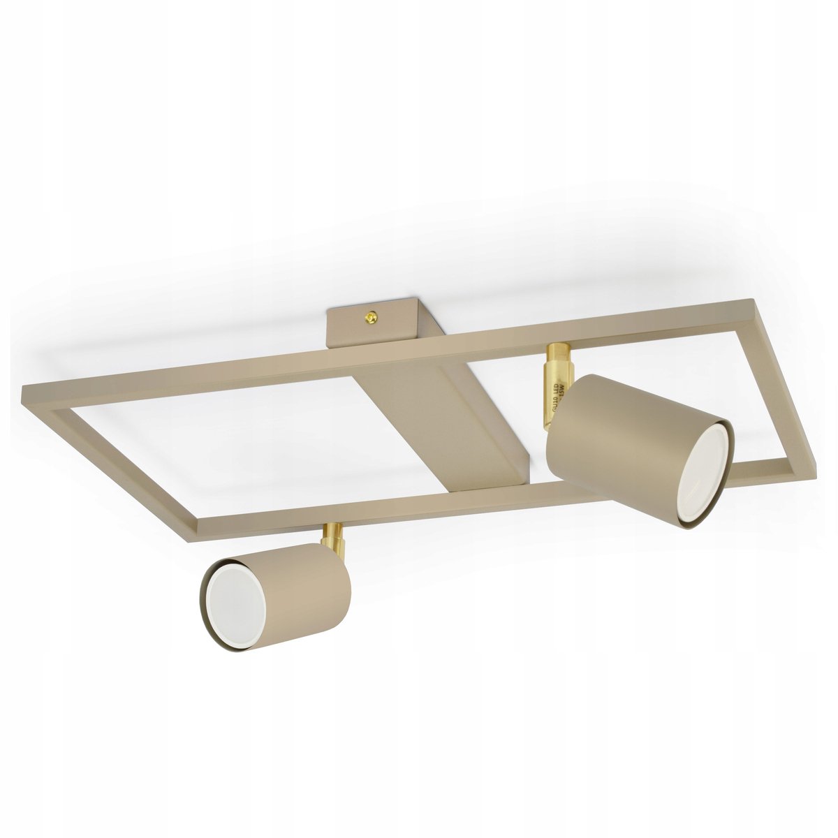 Luxolar Plafondlamp Kasjmier Ecru 856-RS2 - Stijlvol & Modern