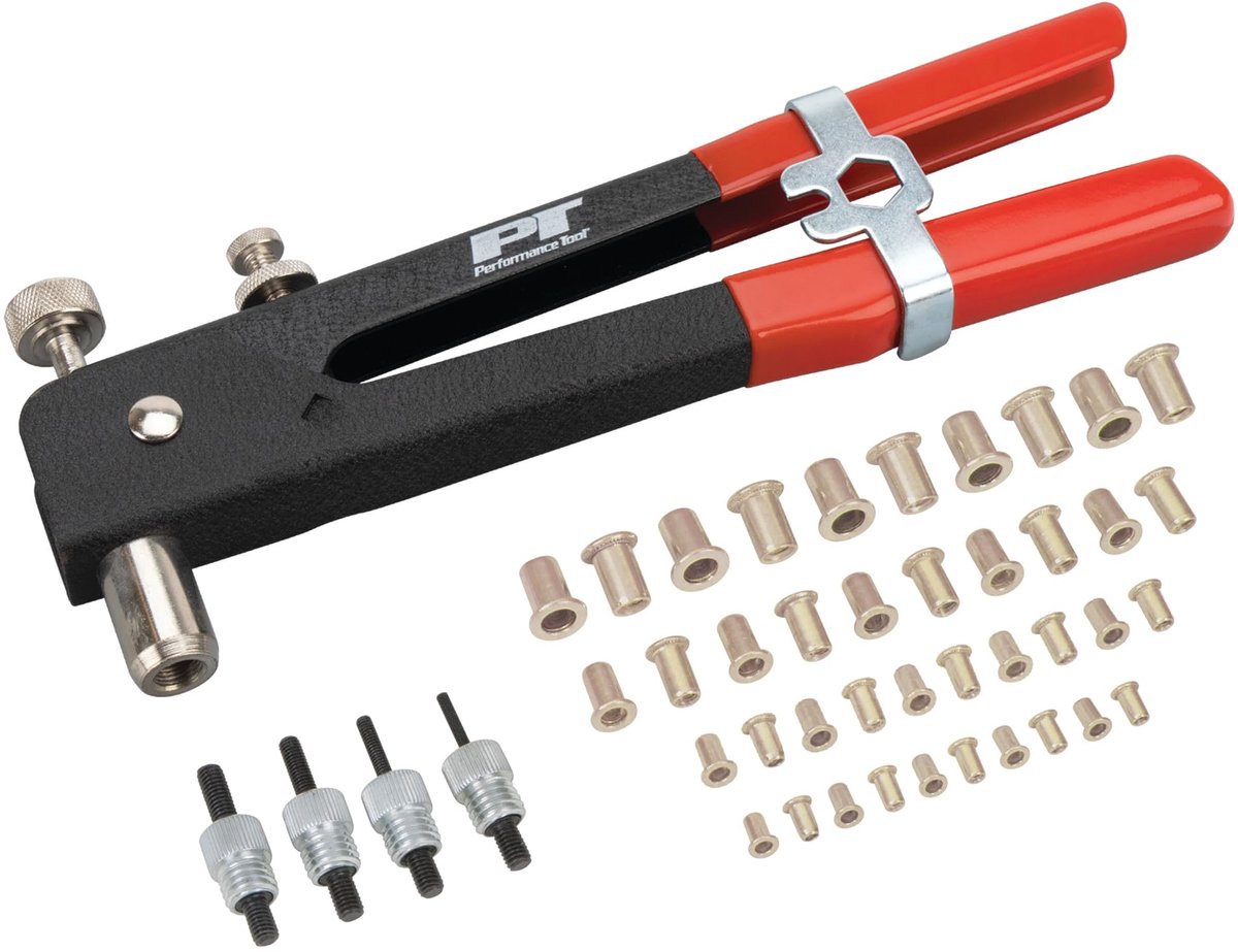 Performance Tool W2006 SAE Klinknagel Moer Kit Set, Klinknagel Moer Gun, Draad Hand Klinknagel, Klinknagel Gun - ShopVlot