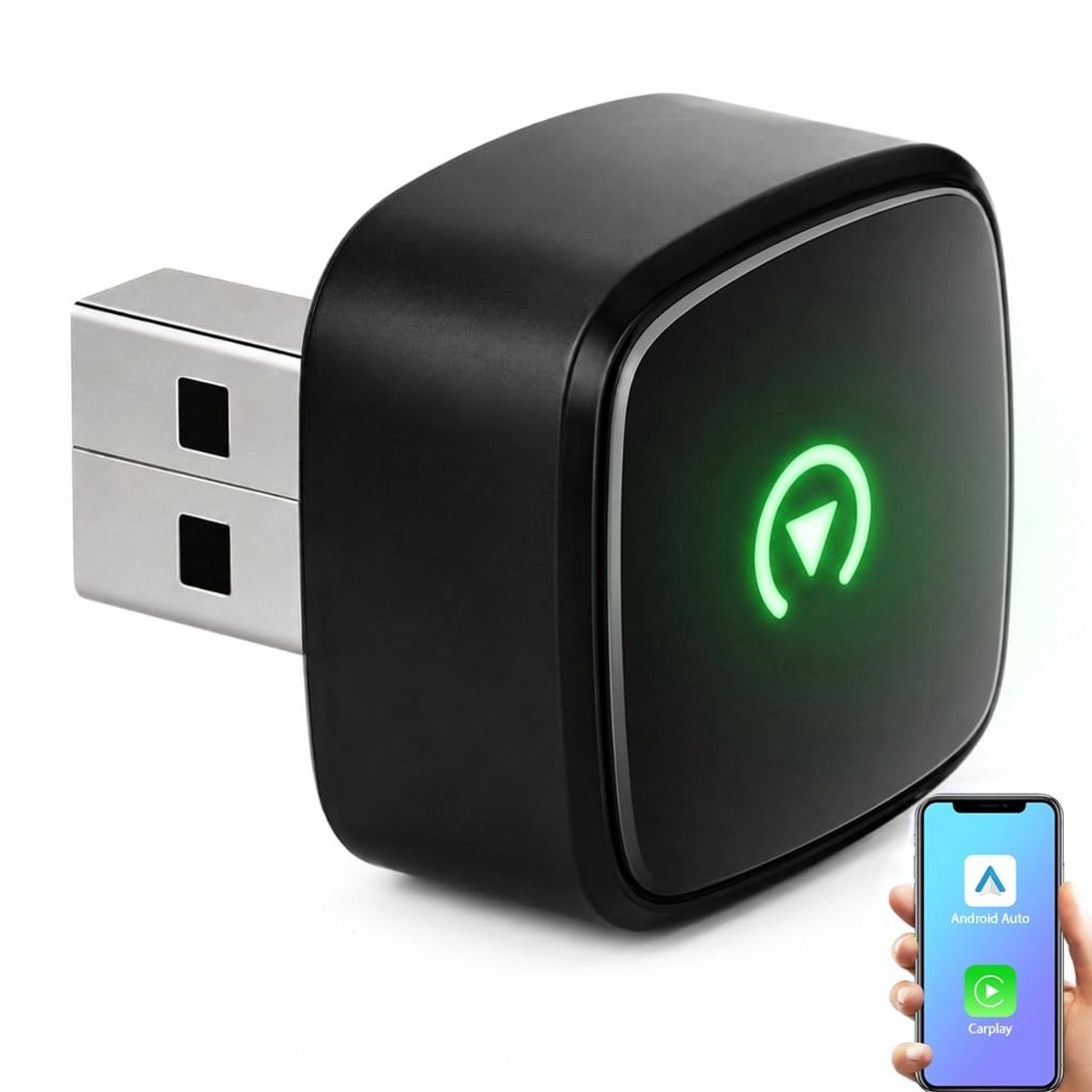 Elzusha - Draadloze CarPlay Adapter voor Auto's
