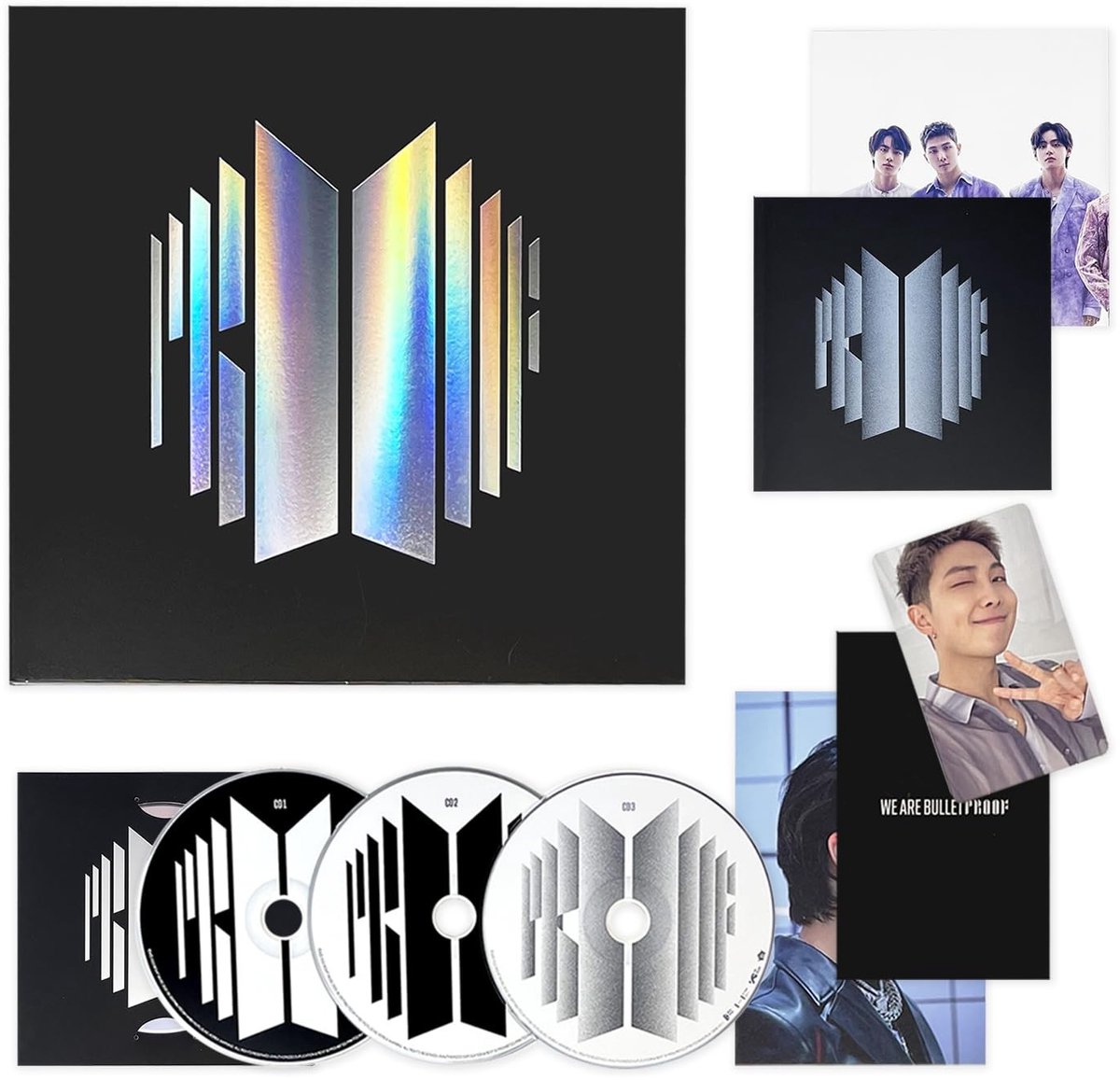 Elzusha - Compacte K-POP Album Set met 3 CD's en Extra's