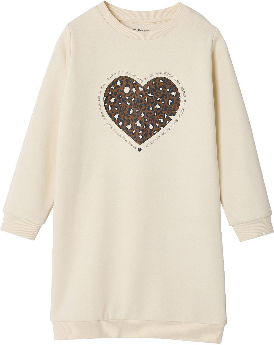Vertbaudet Basics fleece meisjesjurk