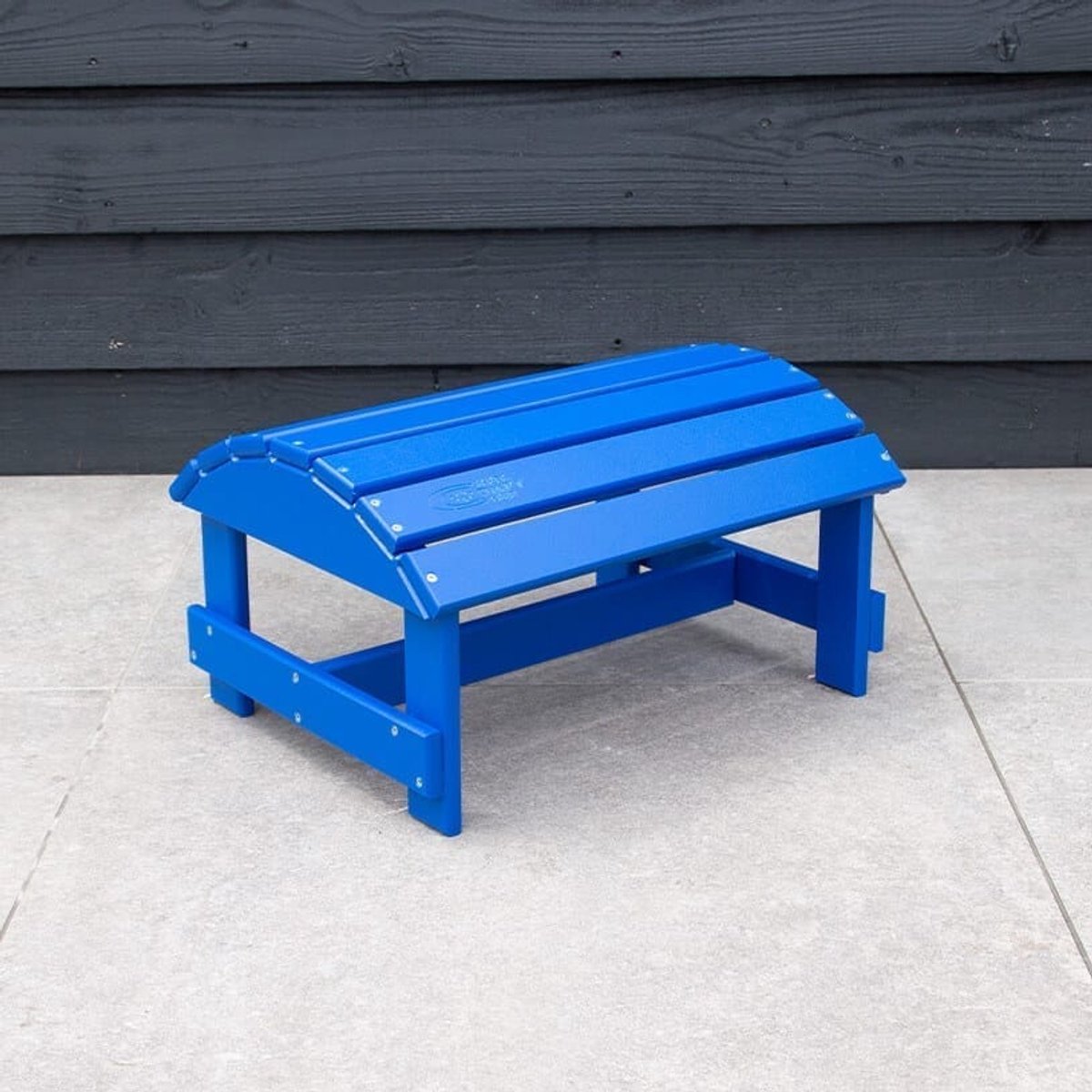 Originele Adirondack Voetenbank | Kunststof | Donkerblauw | Foot-Stool | Binnen 2-5 werkdagen geleverd | 10 jaar garantie | Canada Comfy Chair