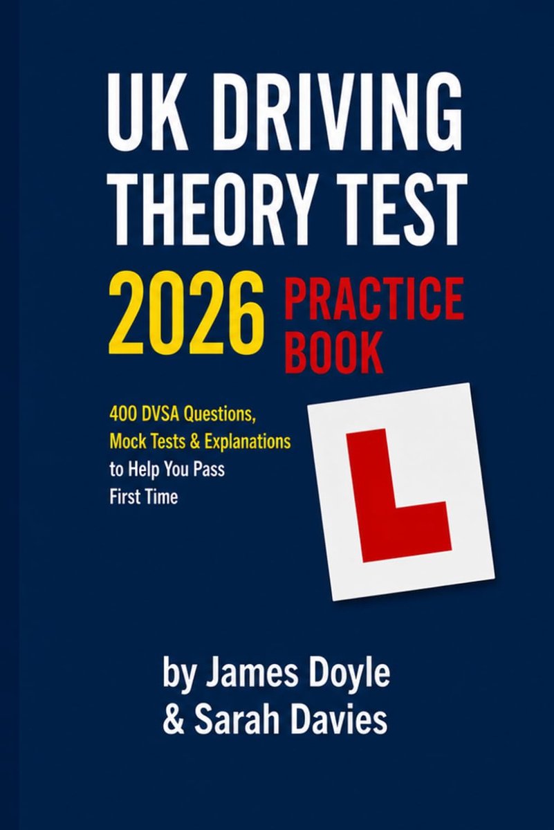 UK Driving Theory Test 2026 Practice Book: 400 DVSA Questions, Full Mock Tests & Explanations to Help You Pass First - ShopVlot