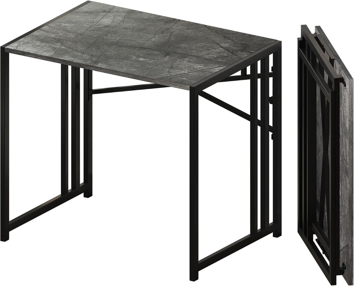 Vouwbare Desk van 83 cm voor Schrijven, Gaming en Kamperen in Kleine Ruimtes, Geen Montage Vereist, Ideaal voor Thuiswerk en Compacte Kantooroplossingen