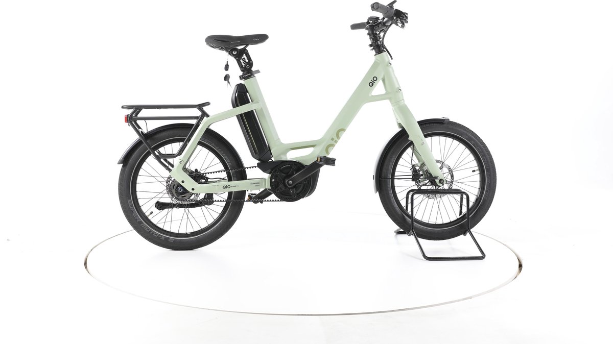 QIO Eins P-5 Compacte E-Bike Bosch Accu 545Wh 20" 2023 groen Pro Refurbished