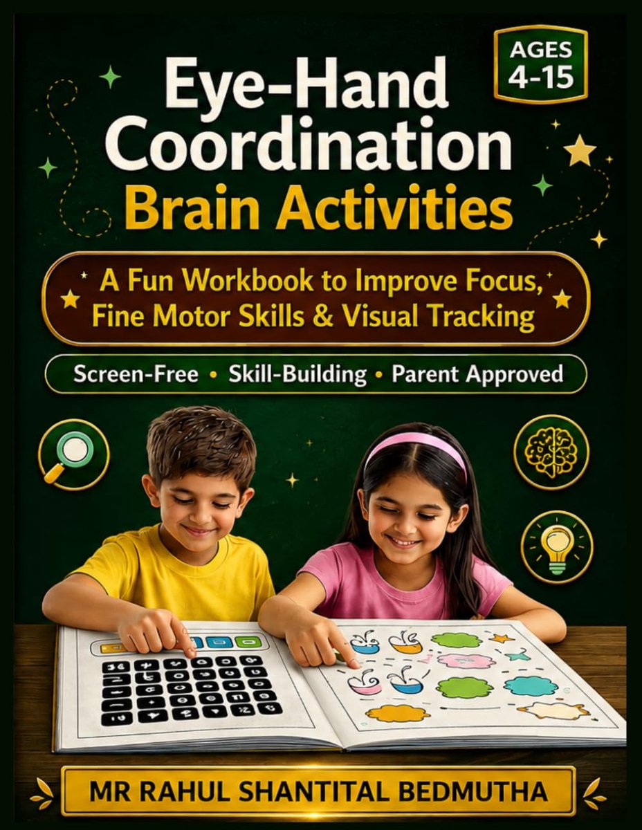 Eye–Hand Coordination Brain Activities: A Fun Workbook to Improve Focus, Fine Motor Skills, Visual Tracking, and Brain - ShopVlot