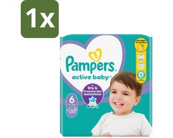 1 x Pampers – Luiers – Active Baby Maat 3 (6-10 kg) – 90 Luiers - Luiers Voor Baby - Droge Luiers - Baby Droogheid - Droge Luiers Voor Baby - Droge Luiers 3 Maat