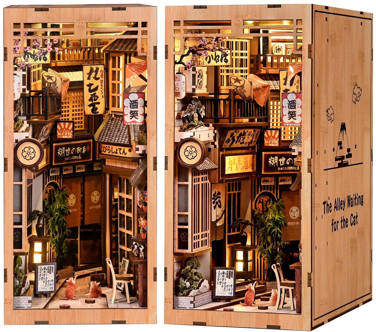 Book Nook Kits voor Volwassenen - CRIOLPO Book Nook Kit DIY Miniatuur Huis - ShopVlot