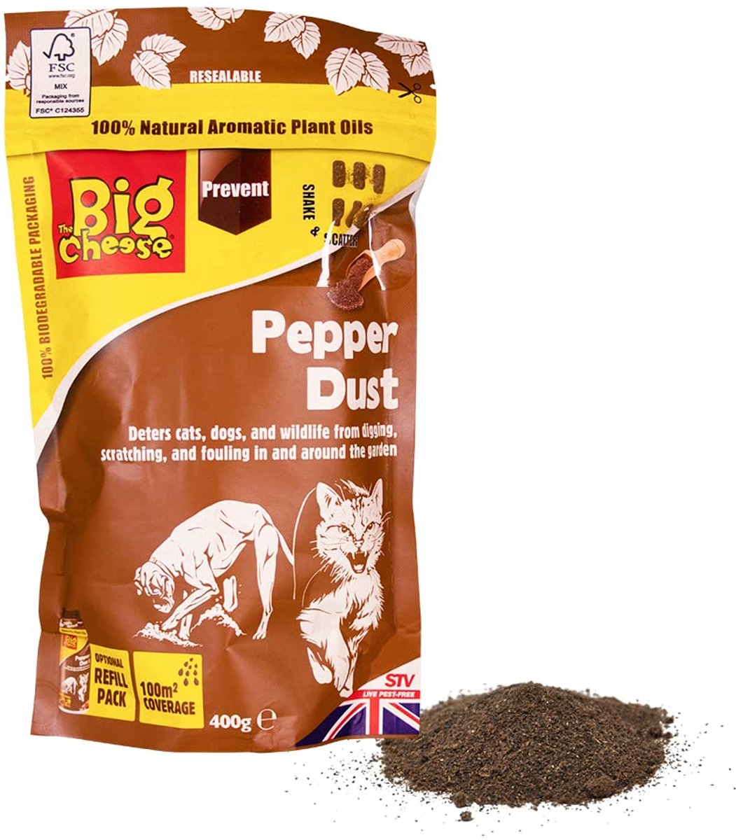 The Big Cheese STV633 Pepper Dust 400g Navulling, meerkleurig - ShopVlot