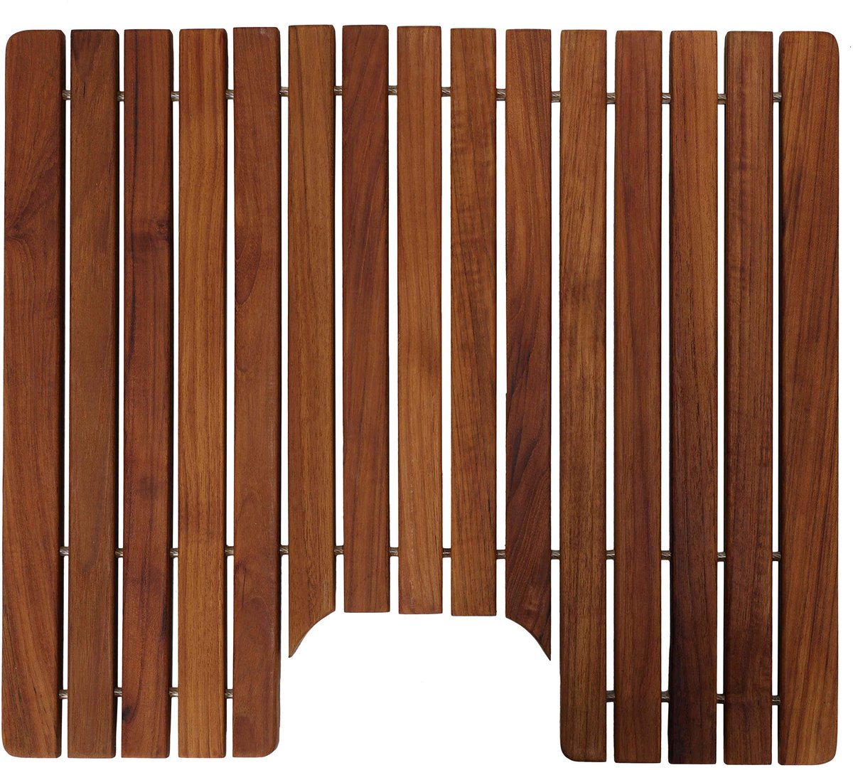 Bare Decor, Massief Teakhout, 20x18 toiletmat - ShopVlot