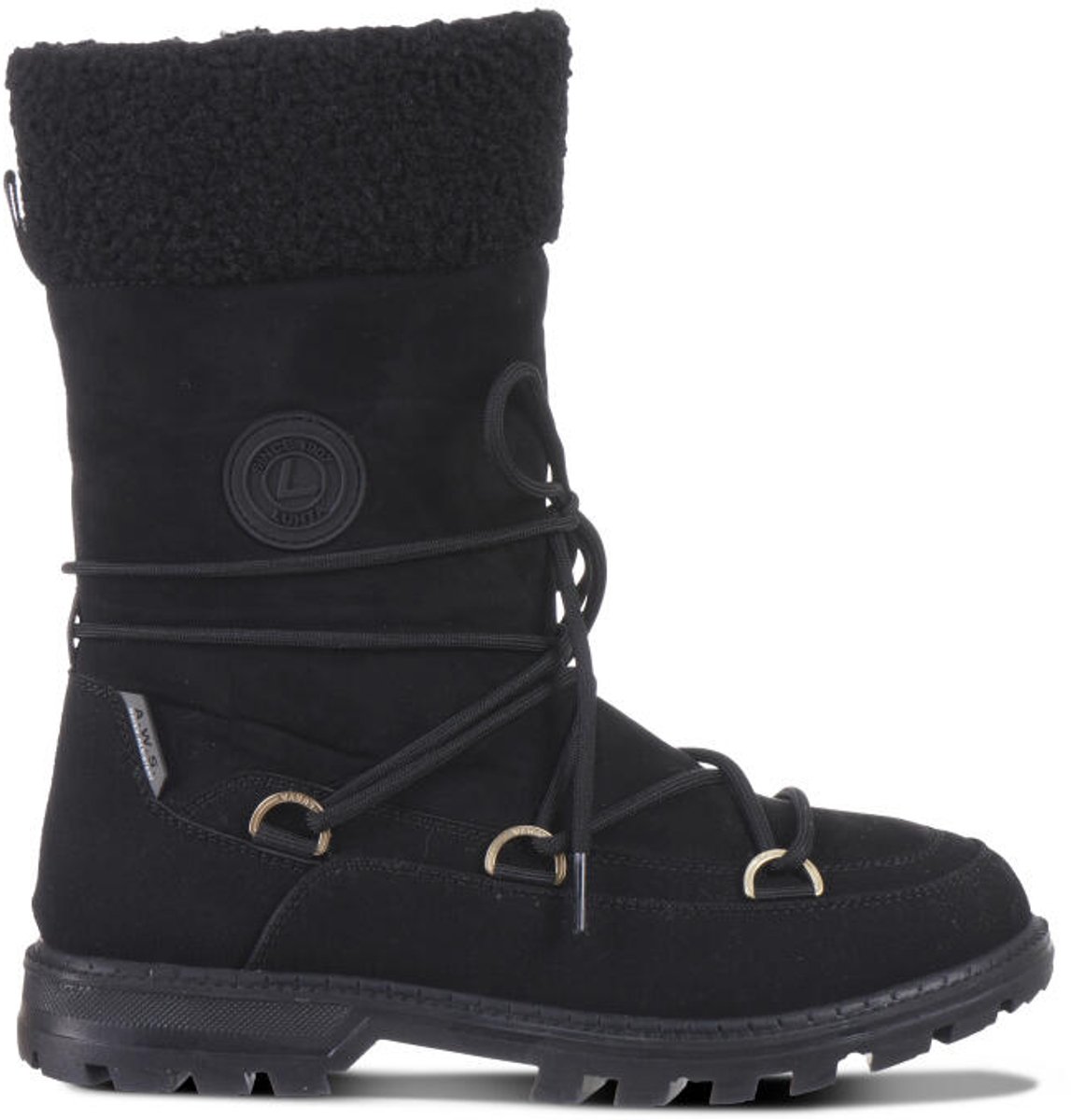 LUHTA OMA MS Vrouwen Snowboots Zwart