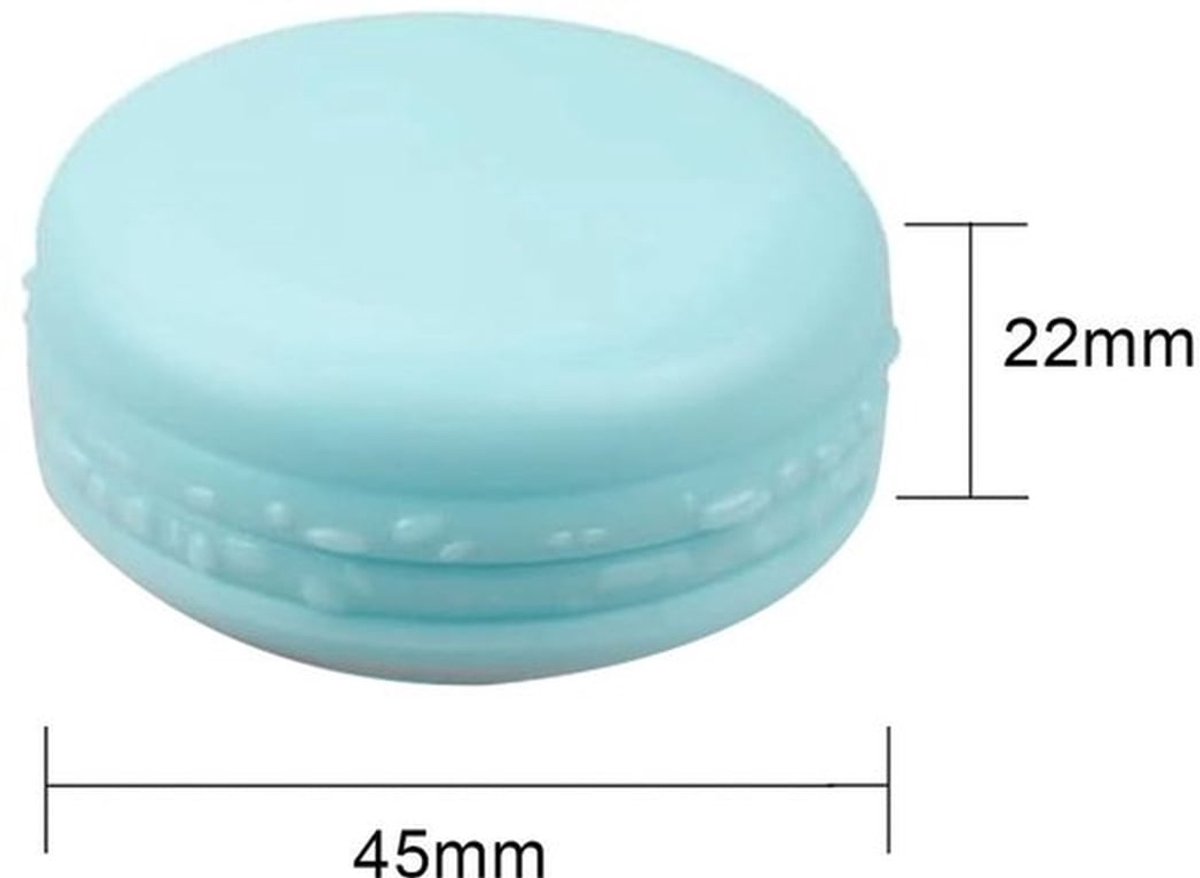 Reisflessen 6 Stuks - Lekvrije Containers - Cosmetische Potten - Duurzaam Kunststof - Herbruikbaar - Mini Formaat 10ml - Cosmeticapot