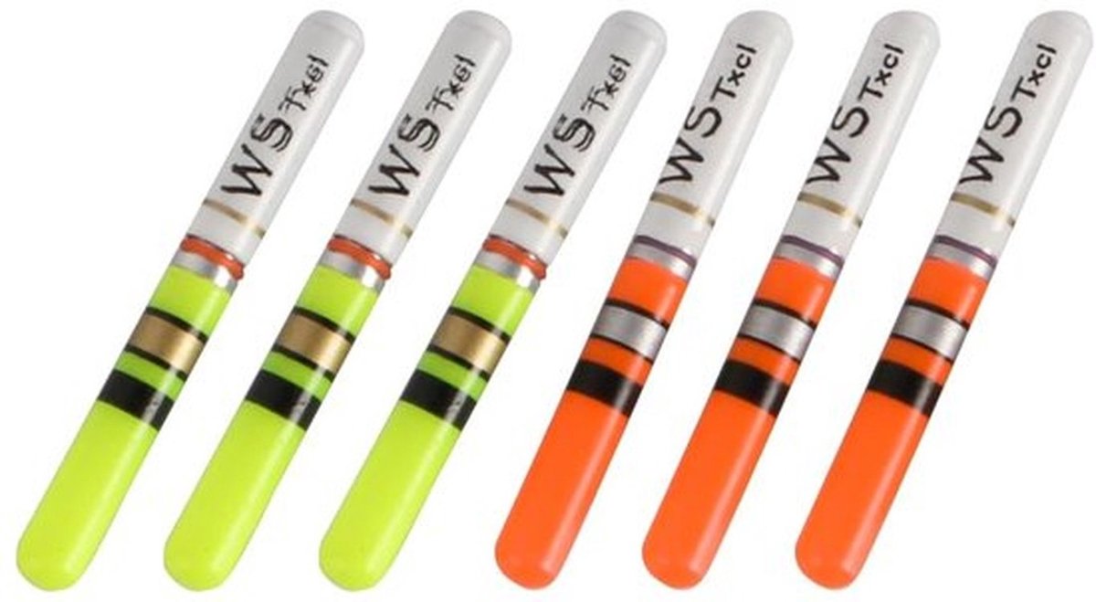 Nachtvis Alarmbel - 6-pack - Ideaal voor nacht- en vroege ochtendvisserij - Lichtgevende drijvende staart - Voor visliefhebbers - Visaccessoires - ...