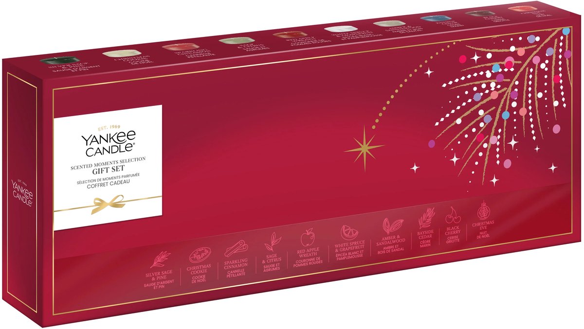 Yankee Candle - Gifted Moments Collectie - 10 Tealight 1 Holder - Cadeauset