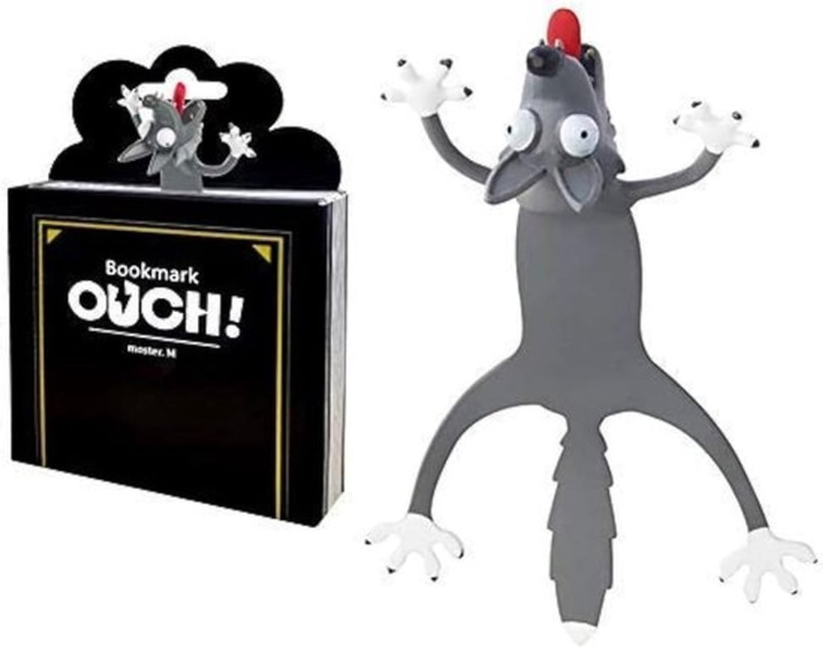 SnelShoppen - 3D Cartoon Dieren Boekenlegger Magnetisch - Leuke PVC Bookmark voor Kinderen en Volwassenen - Herbruikbaar, Waterdicht, Perfect Cadeau v