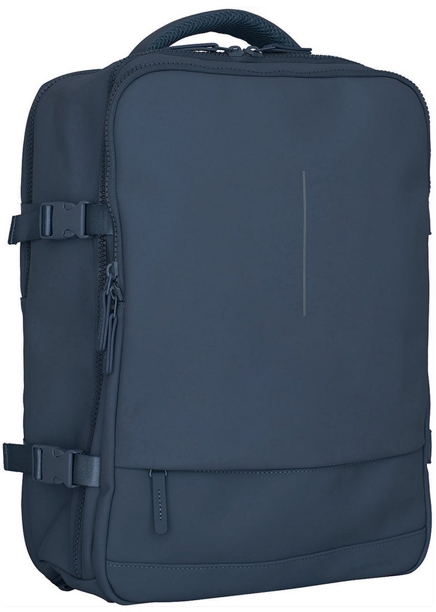Jessi Womby Cabin Rugzak – 27L Waterdichte Onderseat Handbagage, Geschikt voor Vliegtuig Navy