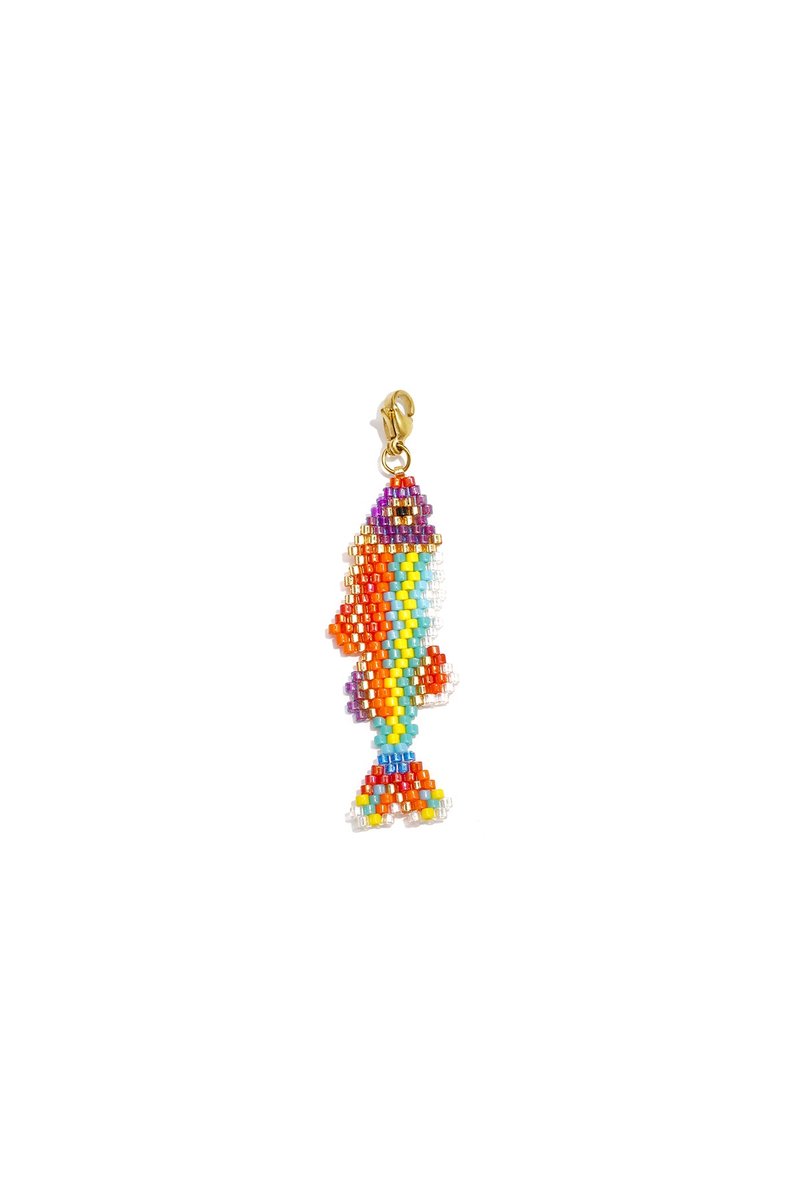Lilli June - Vis Hanger - Stainless Steel - - gemengde kleur