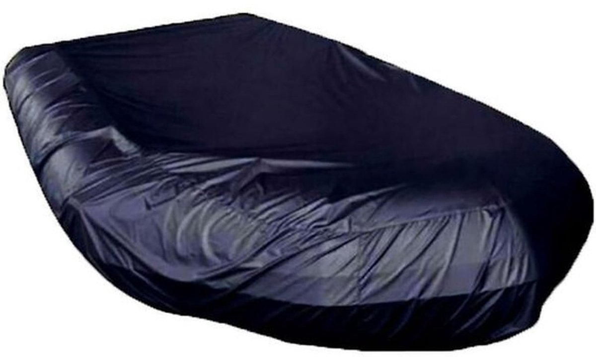 Opblaasbare boothoes van 420x94x46 cm, water- en stofdicht, gemaakt van hoogwaardig rubber, geschikt voor maritiem gebruik.