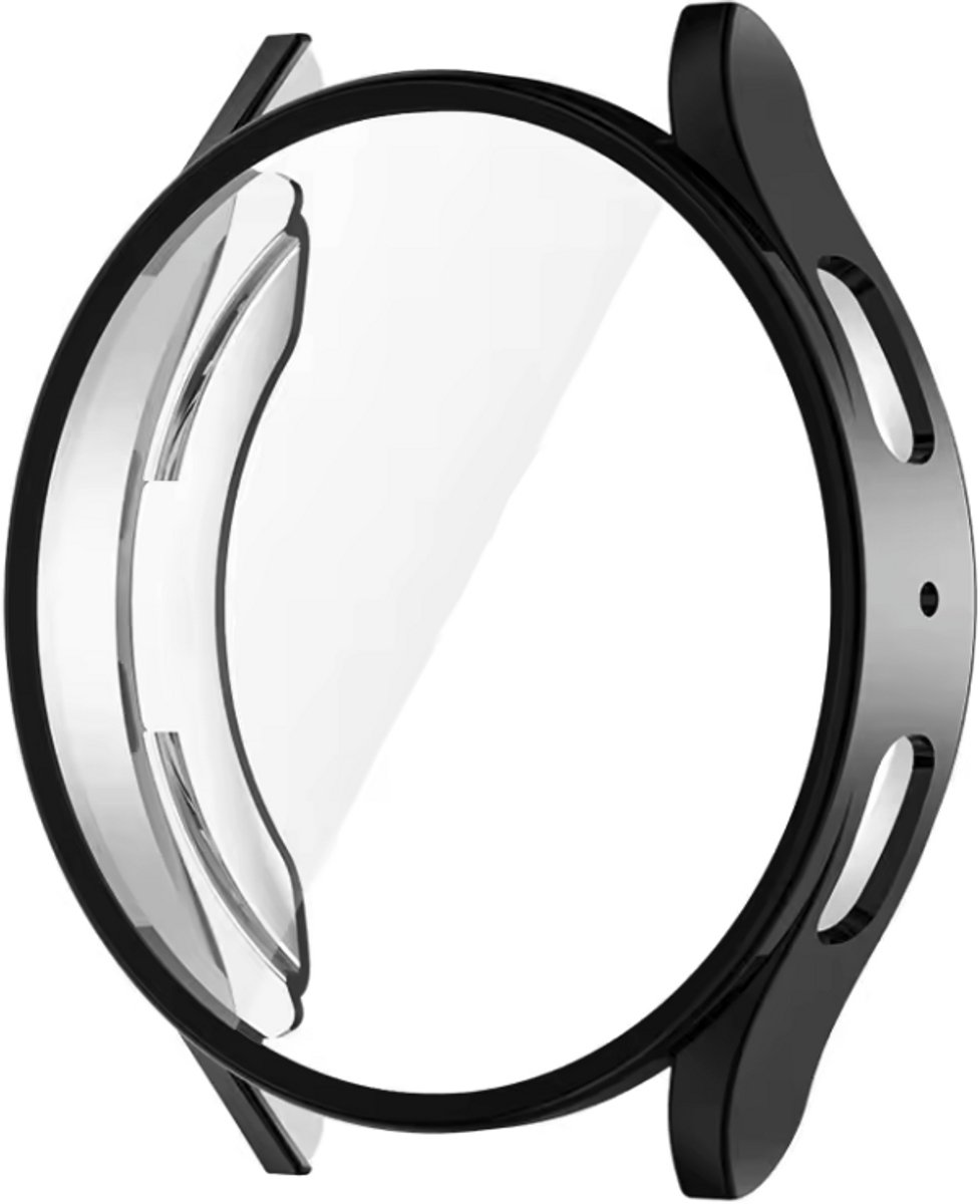 Beschermkapje geschikt voor Samsung smartwatch 7 - 44MM - Zwart - Smartwatch cover - Beschermhoesje - 1 stuk - CHPN