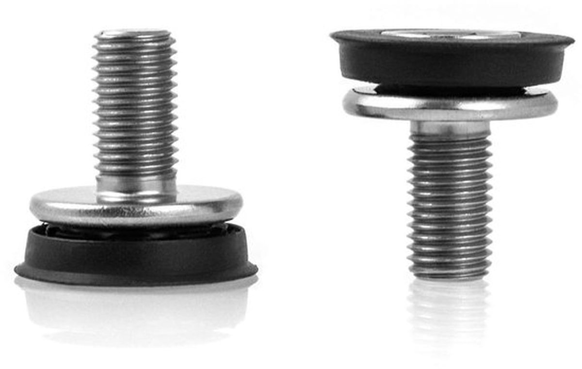 Crankschroef Binnenzeskant - RVS Crankbouten - Fiets Schroeven - 10 Stuks - 8 mm x 15 mm - Duurzaam en Robuust