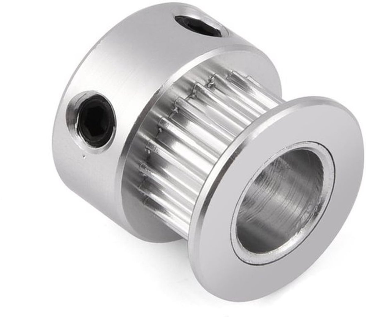 Katrol 5 Stuks - Aluminium Timing Katrol 20 Tanden - Boring Diameter 5mm/8mm - Voor 3D Printer - Duurzaam - Totale Hoogte 16mm - Timing Pulley