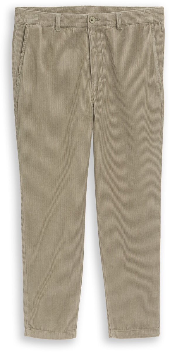 Tom Tailor Denim - Relaxed fit corduroybroek - Maat XXL - malt brown