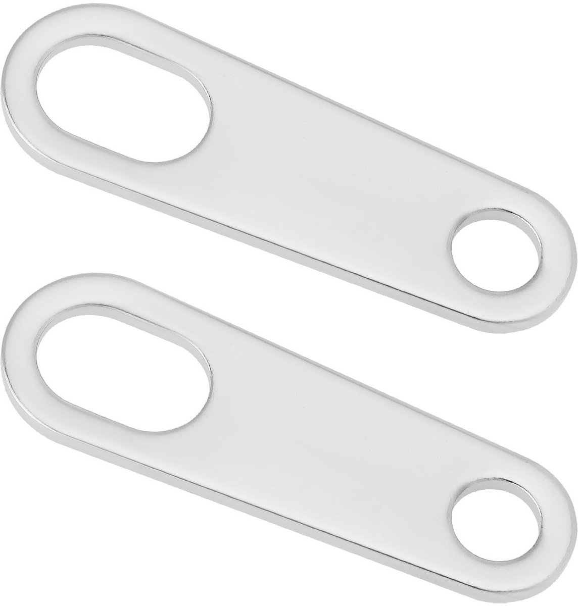 Dailygoods- Bevestigingsbeugel Roestvrij Staal - Motorfiets/Driewieler - 68mm Lengte - 20mm/10mm Openingen - Lichtgewicht/Compact - Duurzaam - Motorbeugel