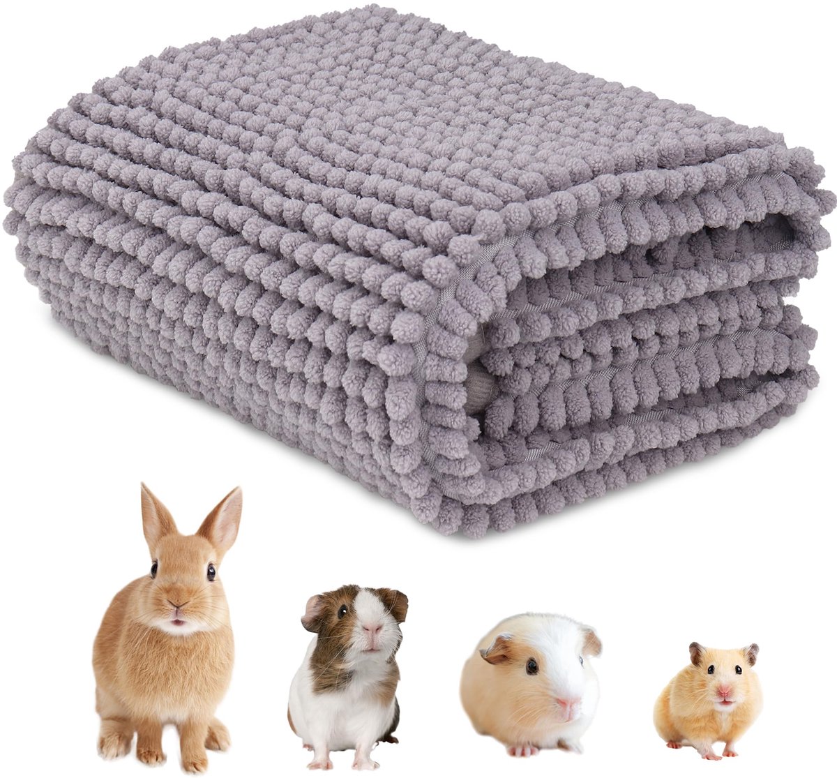 PIPI-pads voor cavia's, kooi-inzetstukken, wasbaar tapijt voor knaagdieren voor konijnen/cavia-kooi
