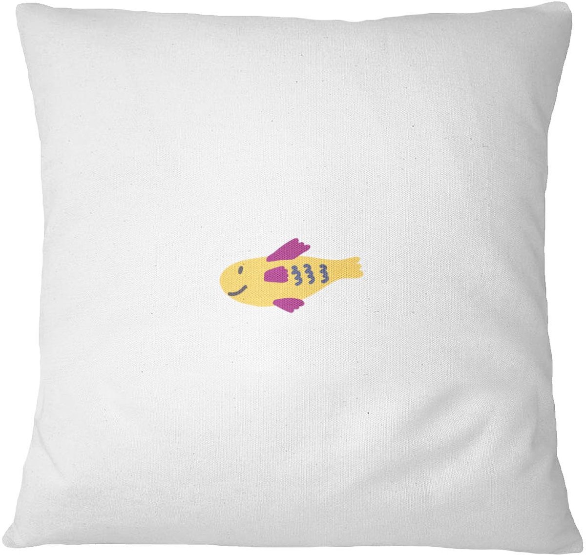 Kussenhoes, Huisdecoratie, voor bank, cafetaria, Afmeting: 45X45 cm, Kleur: Wit