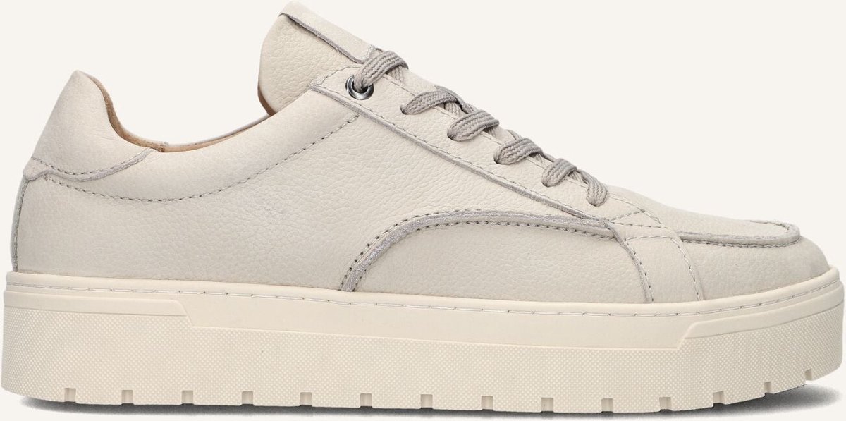 MACE Ivar-22 Sneakers Heren - Leren Sneaker - Beige - Maat 44