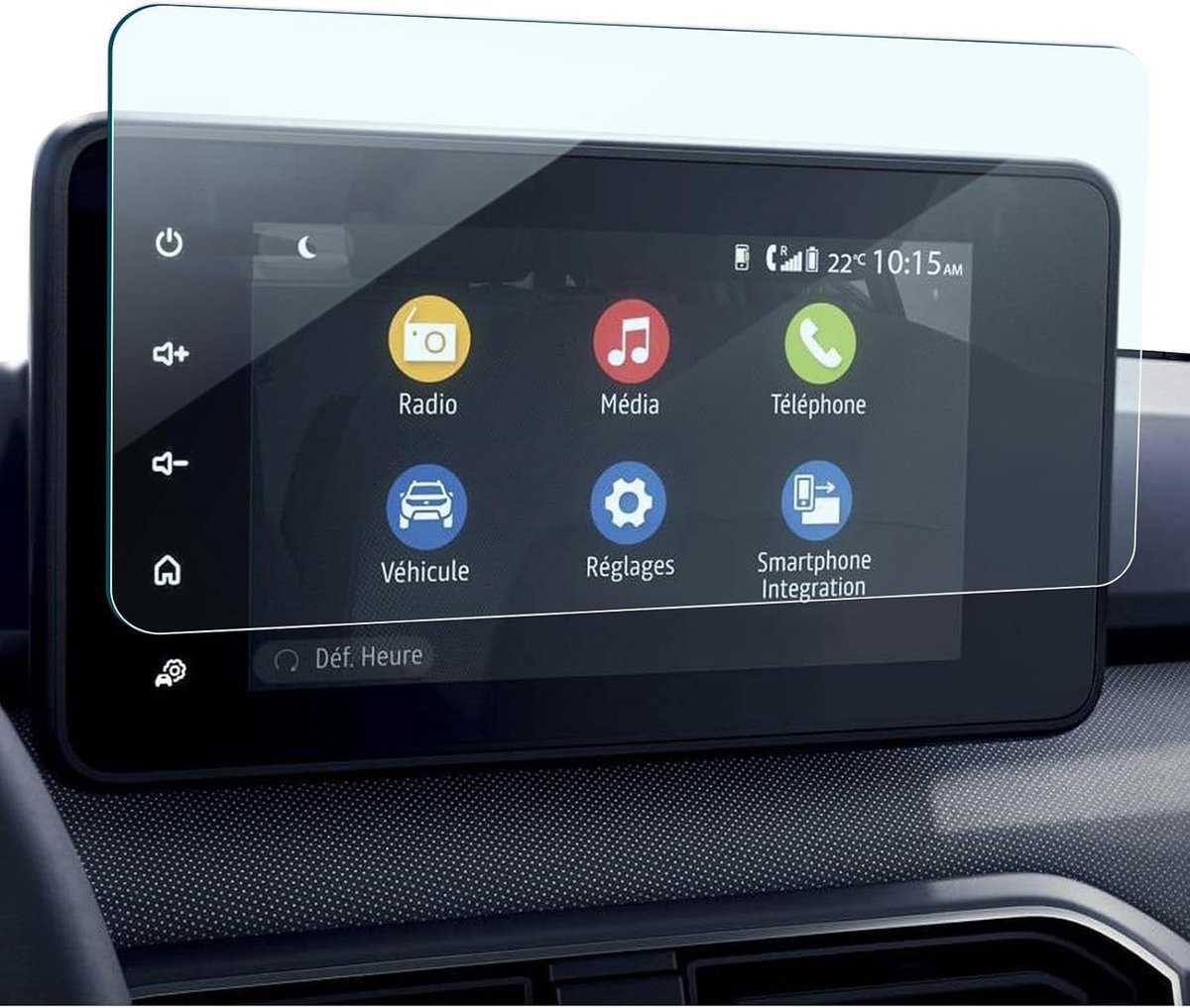 Beschermfolie 9H voor 8 Inch Scherm van Dacia Sandero, Stepway, Jogger en Logan 2021-2025 - Krasbestendige Screen Protector voor Optimaal Schermonderhoud