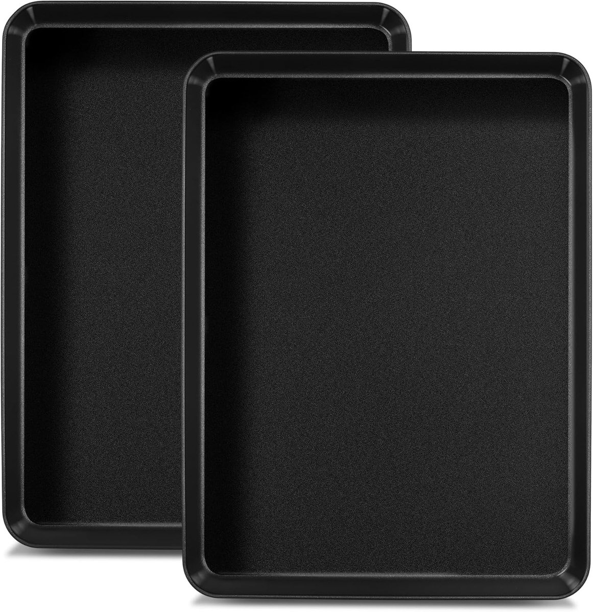 Set van 2 antiaanbak bakplaten 31,5x24,5x2,5 cm voor perfect bakken en braden