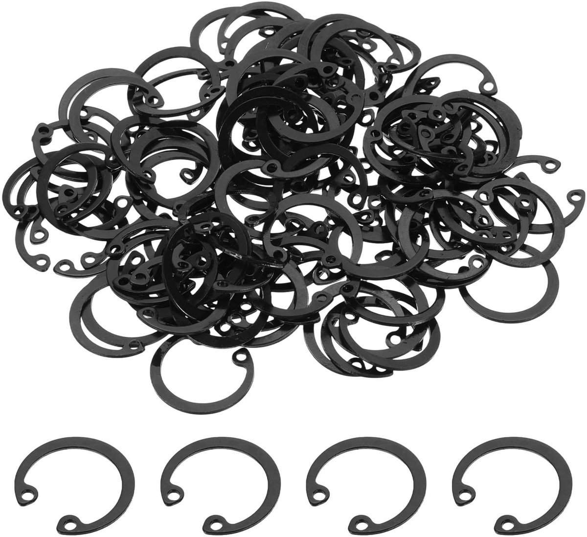 Borgringen 20 mm C-clip borgring 65 mangaanstaal binnenborgring voor automotive groefbouten