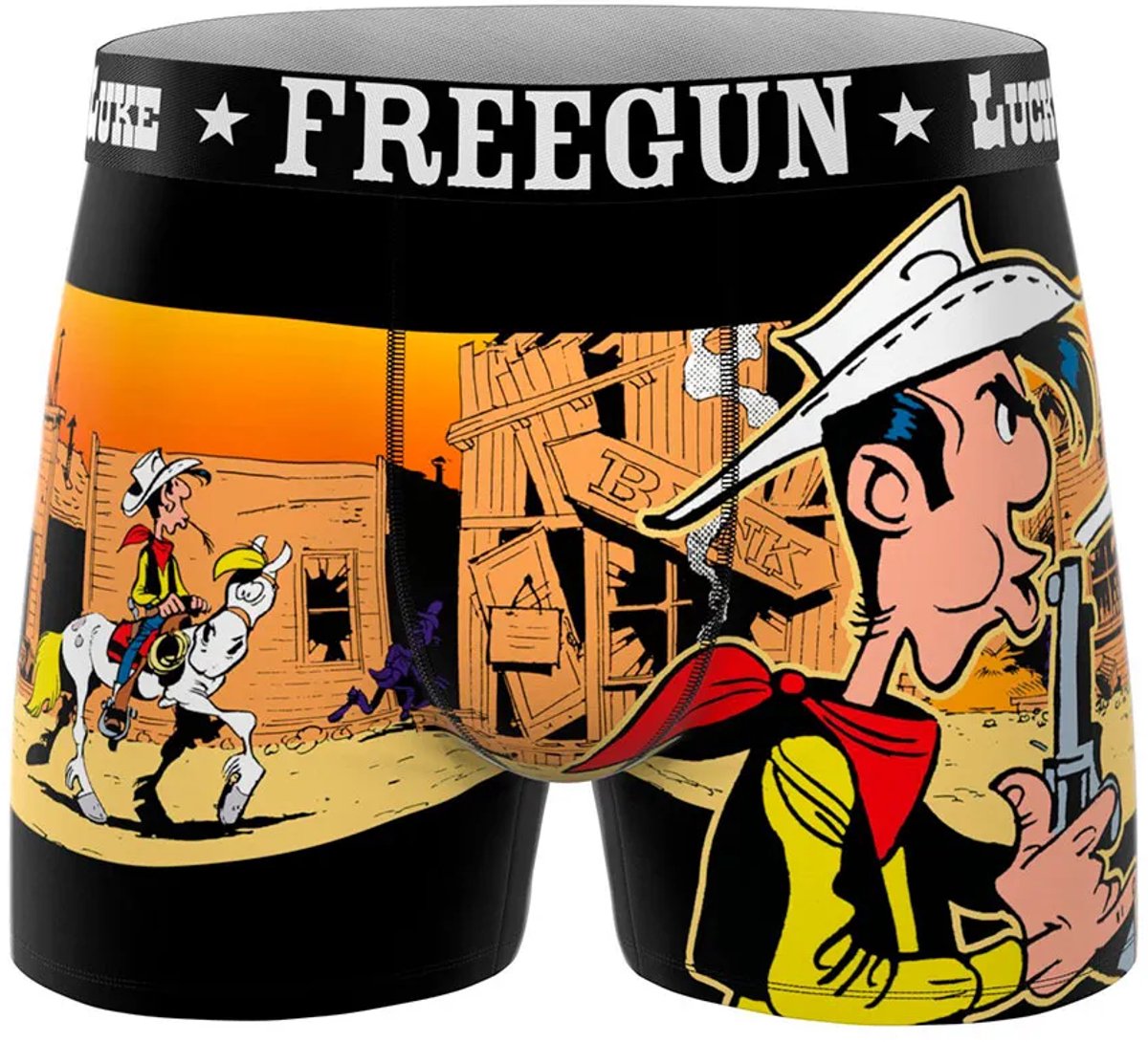 Freegun Lucky Luke Shoot Disparant Boxers Veelkleurig XL Man