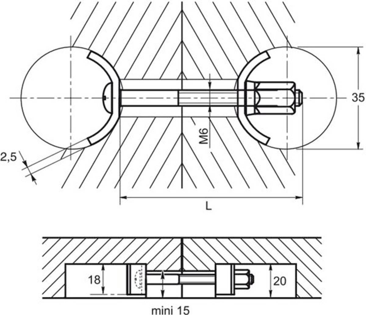 Store_7 - Werkblad connector - Hoekverbinders set van 2 - Sterke