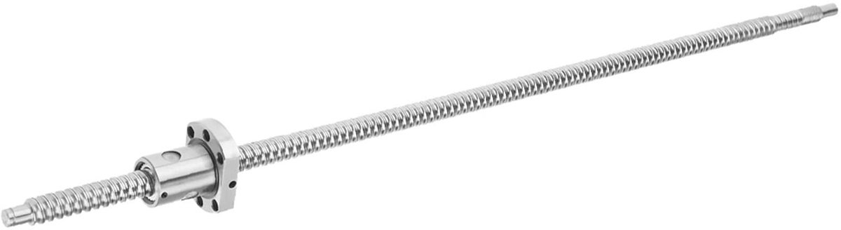 Dailygoods- Vis à billes 500mm - Kogelschroef - Anti-backlash - Diameter 12mm - Precisie-apparatuur - Hoge precisie