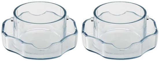 Byshayne- Dekselvervangingsonderdeel 2PCS - Vervangend Deksel - Blender - Afdichting - Duurzaam - Eenvoudig schoon te maken - Blenderdeksel van Byshayne — afbeelding 4